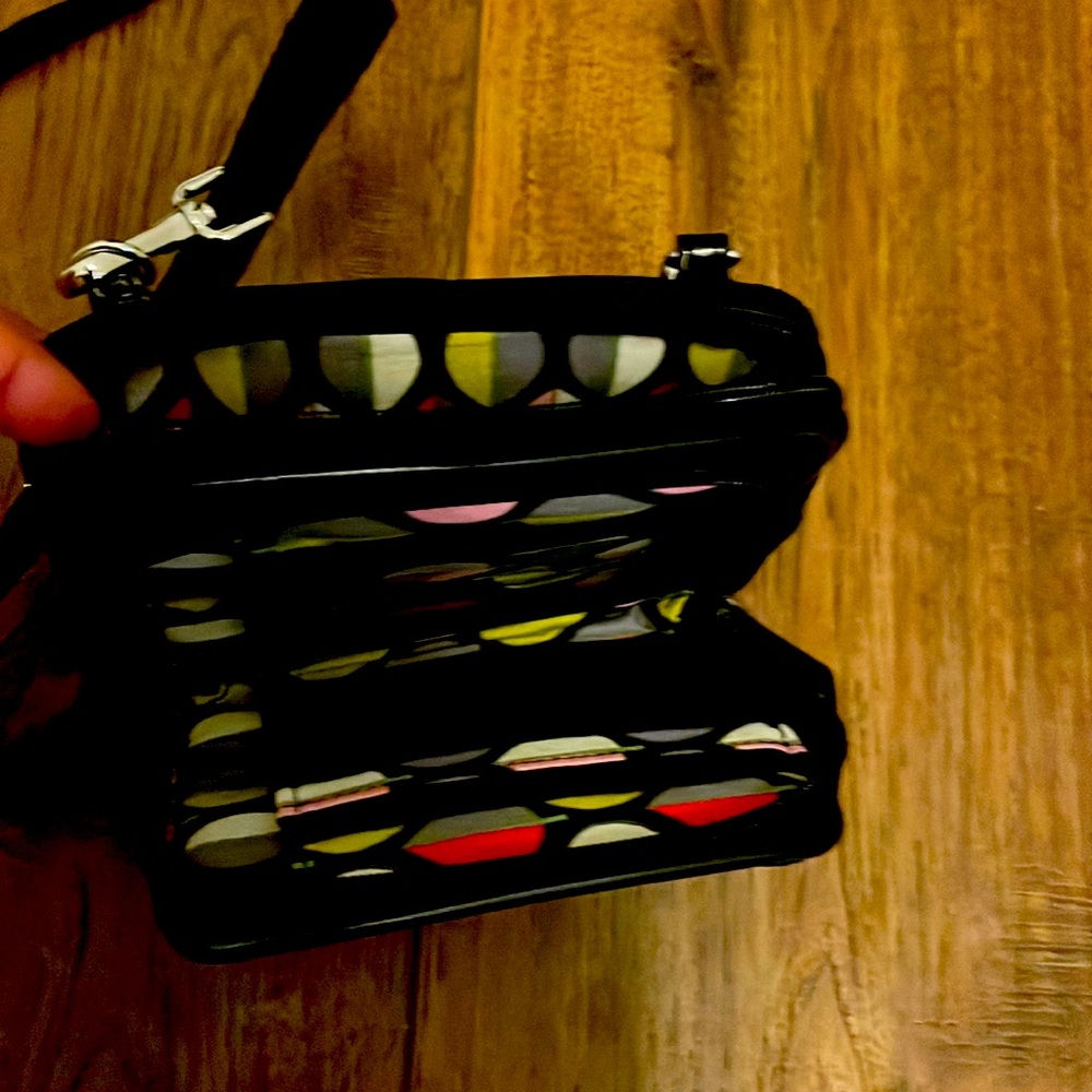 Vera Bradley crossbody wallet. Clean and  cute